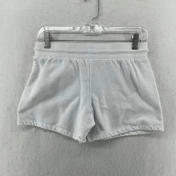 DisneyMickey Mouse Short Girls Sz 3/5 White  Pull On Stretch High Waist Fleece - Picture 2 of 7